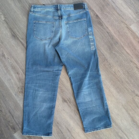 Express Mens Jeans Relaxed Fit Stretch Loose Medium Wash Pants Size 33x30 NEW - Picture 4 of 4